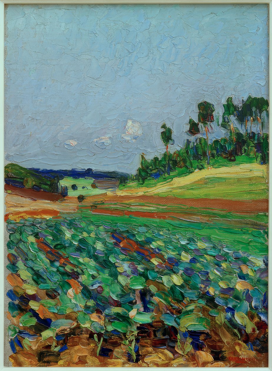 Paysage près de Ratisbonne - Wassily Kandinsky