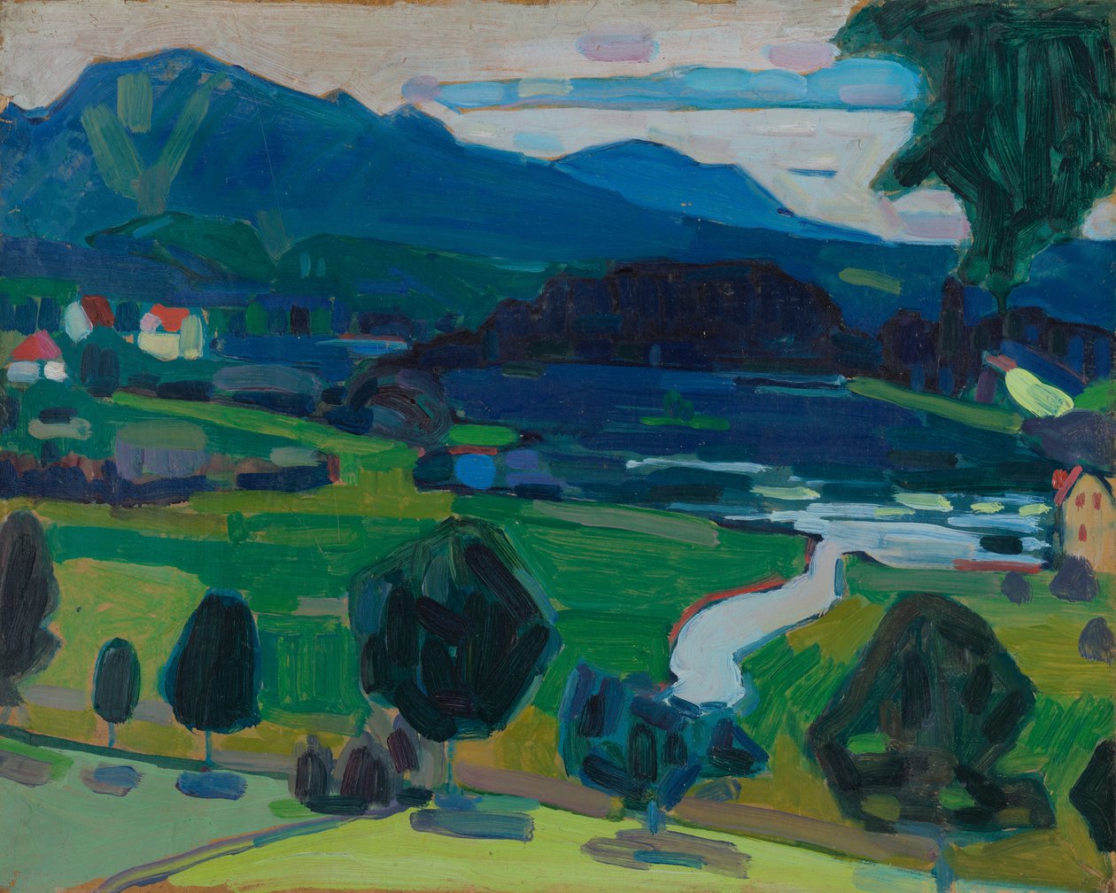 Murnau – Vue sur le Staffelsee - Wassily Kandinsky
