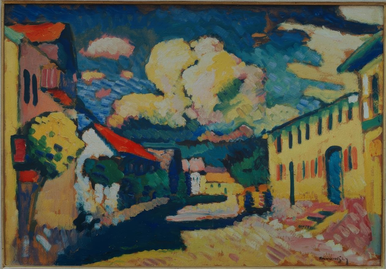 Murnau – Rue du village - Wassily Kandinsky