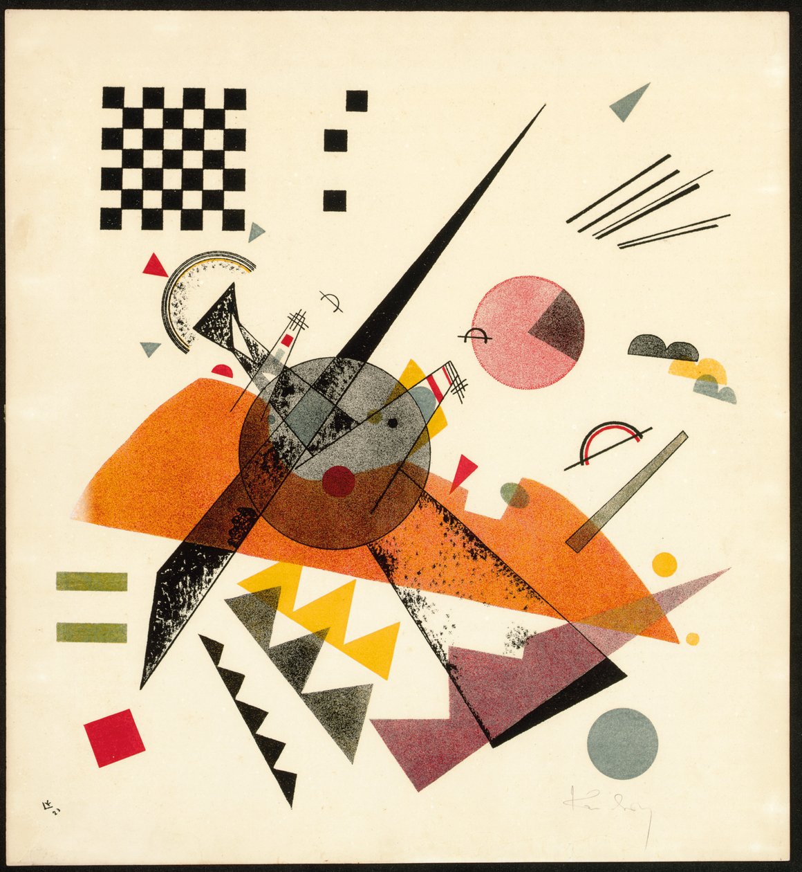 Orange (R.180) - Wassily Kandinsky