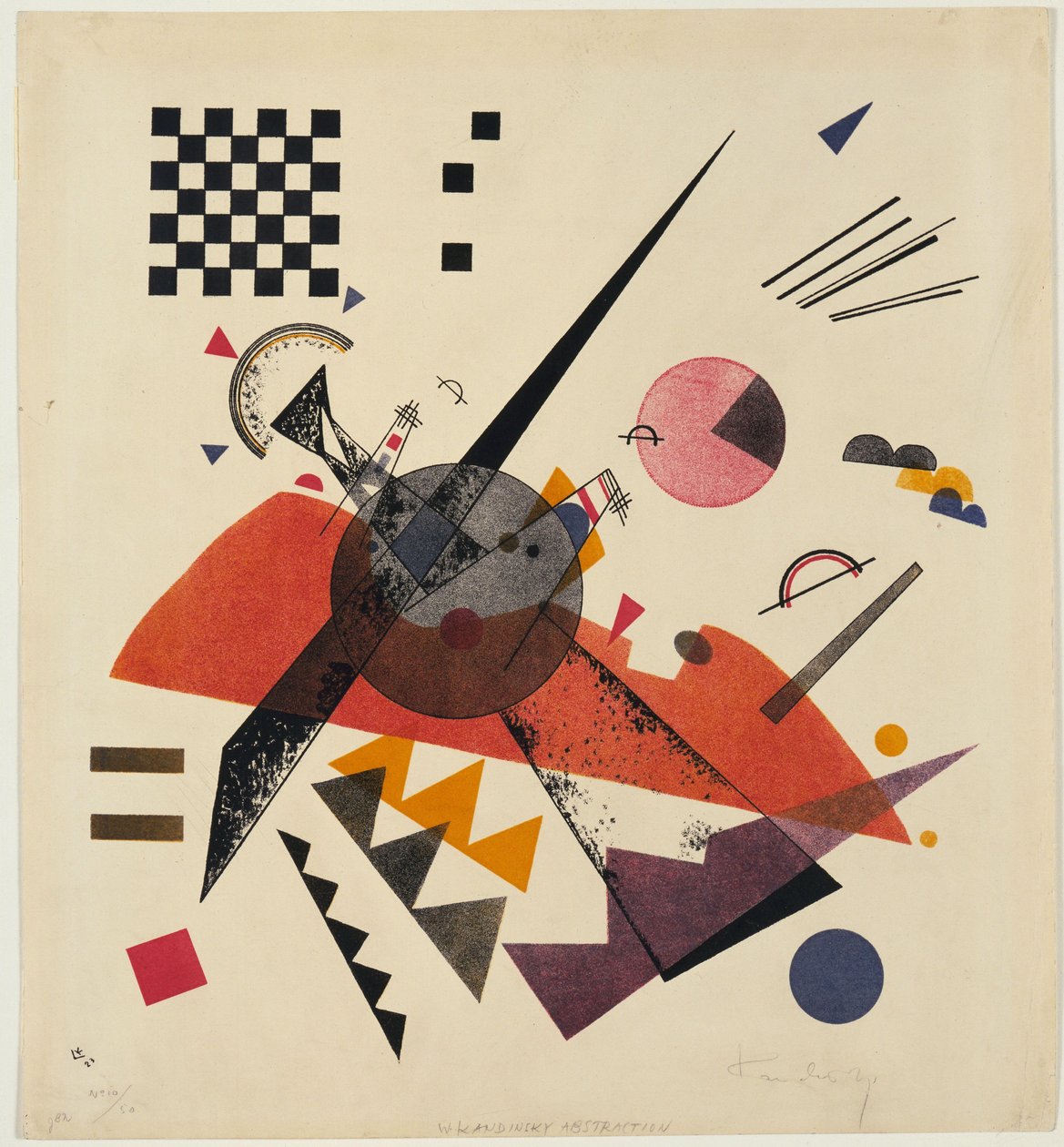 Orange, 1923 - Wassily Kandinsky