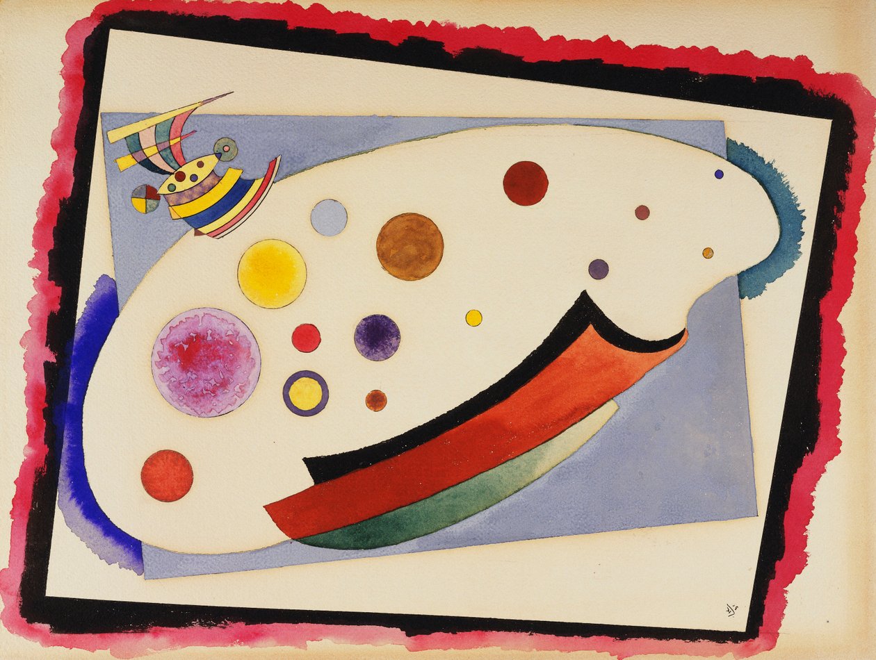 Ovale Animé - Wassily Kandinsky