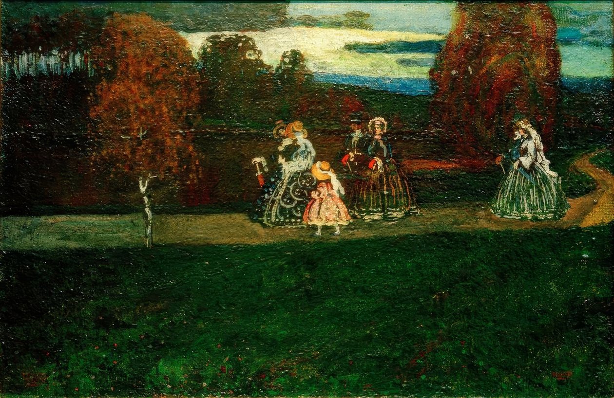 Promenade - Wassily Kandinsky