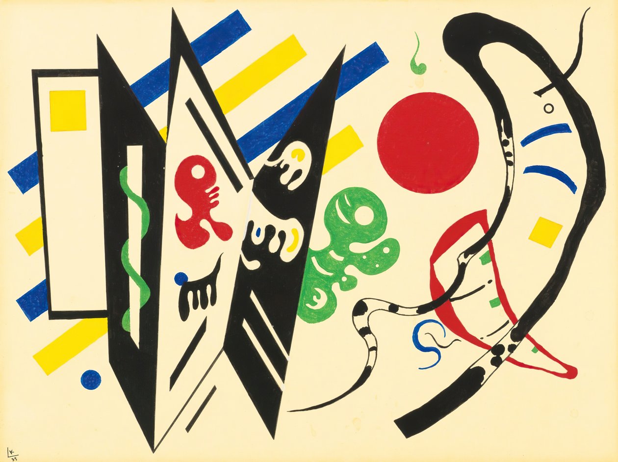 Réciproque, 1935 - Wassily Kandinsky