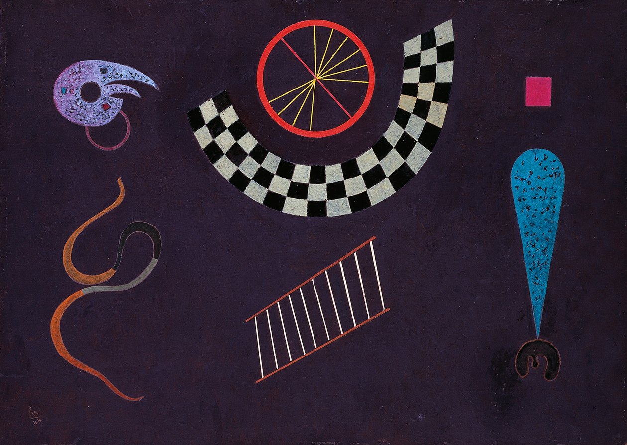 Ruban avec carrés, par Wassily Kandinsky - Wassily Kandinsky