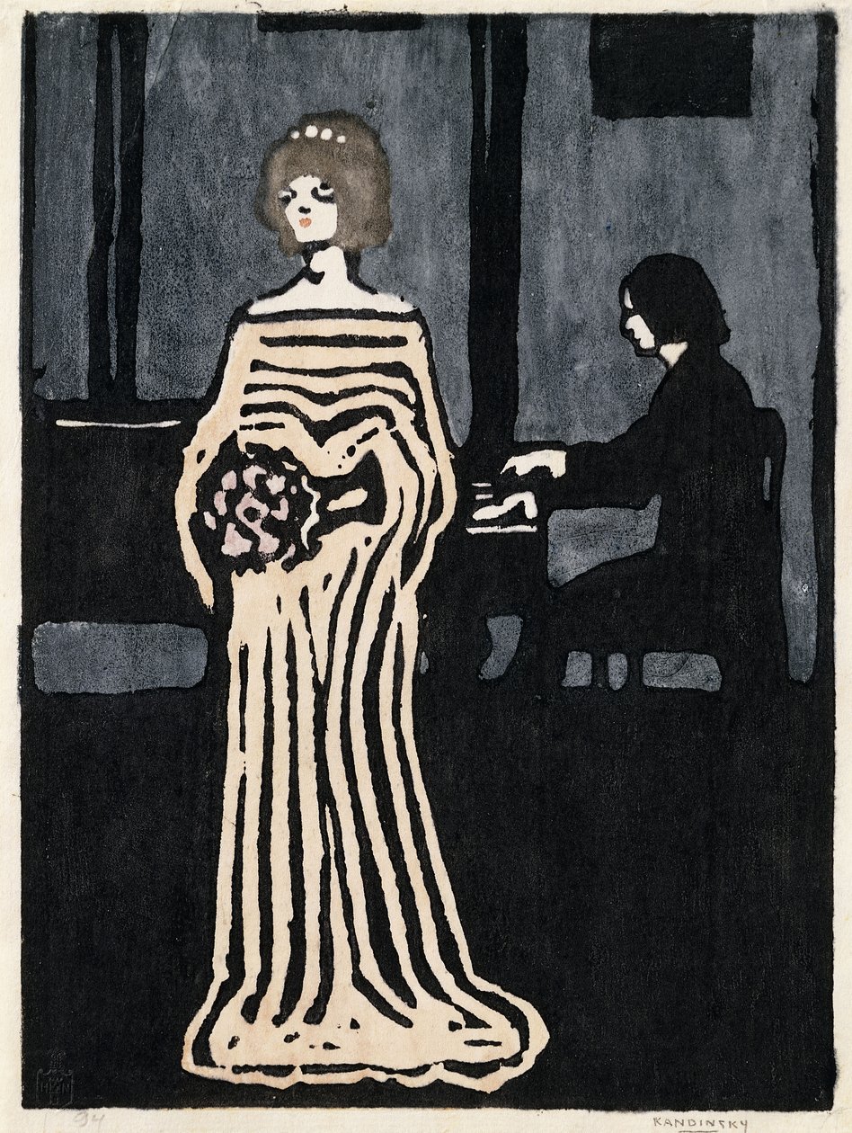 Chanteuse - Wassily Kandinsky