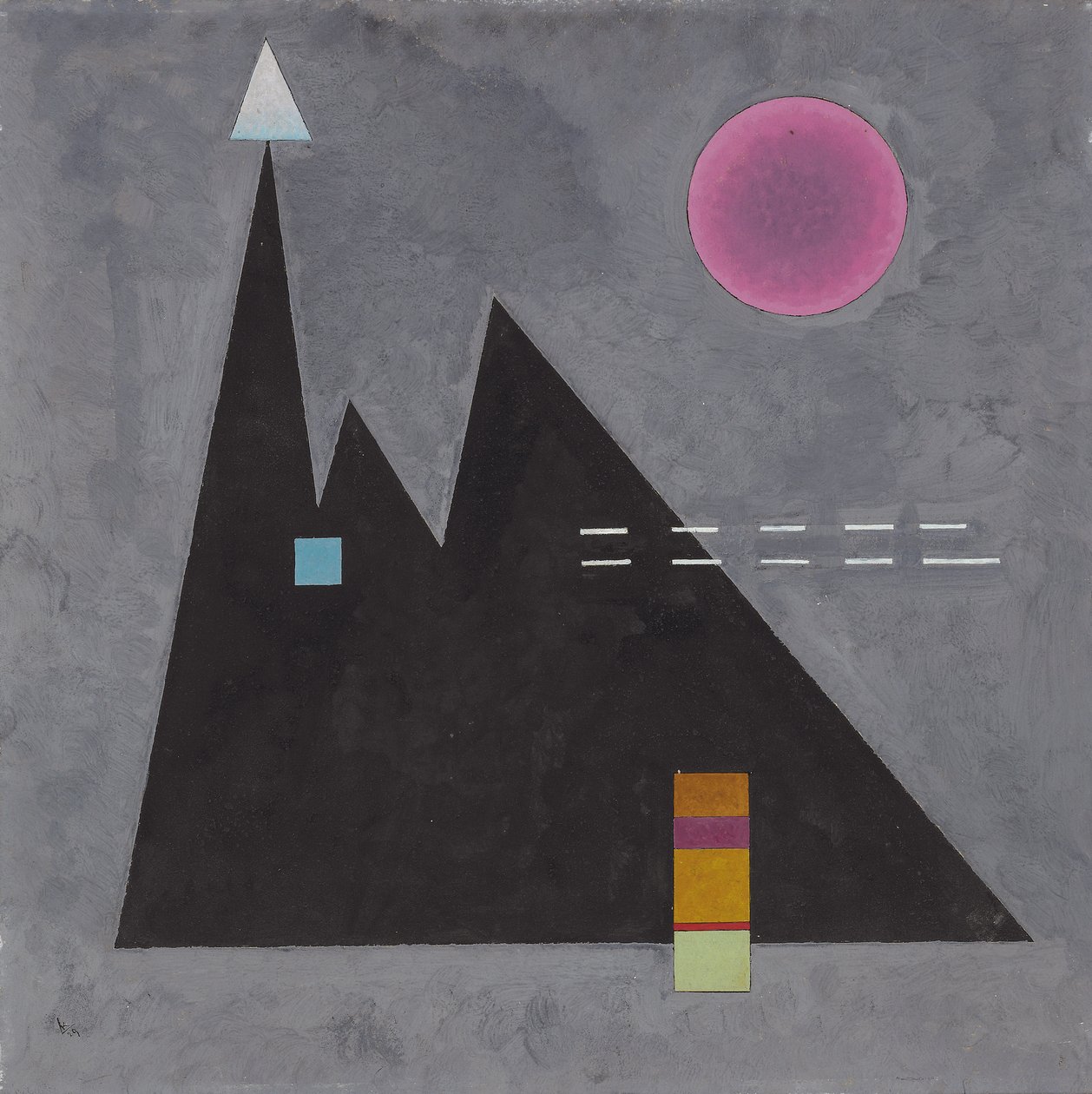 Scharf im dumpf - Wassily Kandinsky
