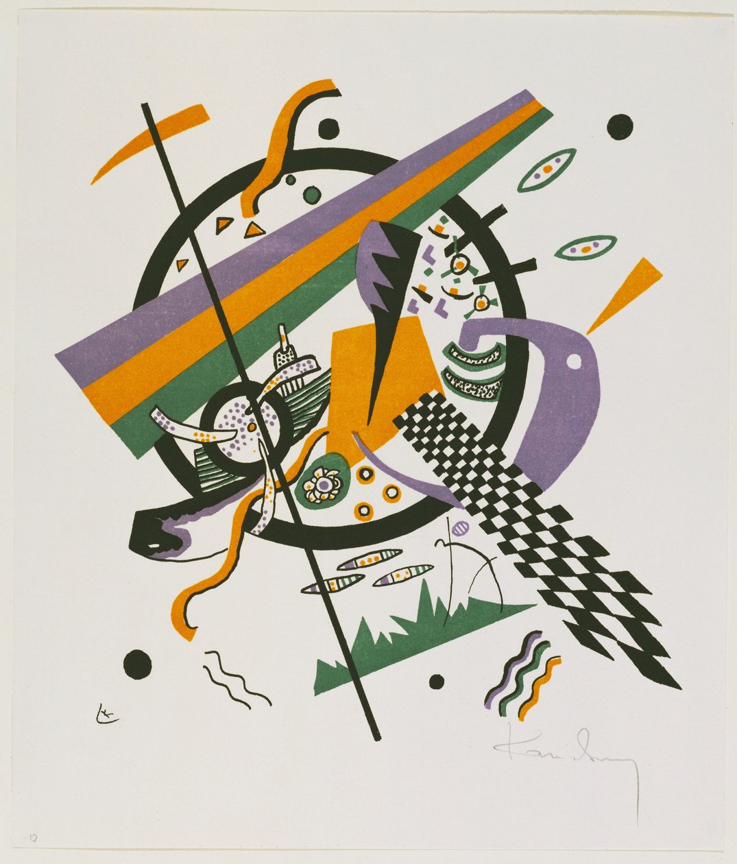 Petits Mondes IV, 1922 - Wassily Kandinsky