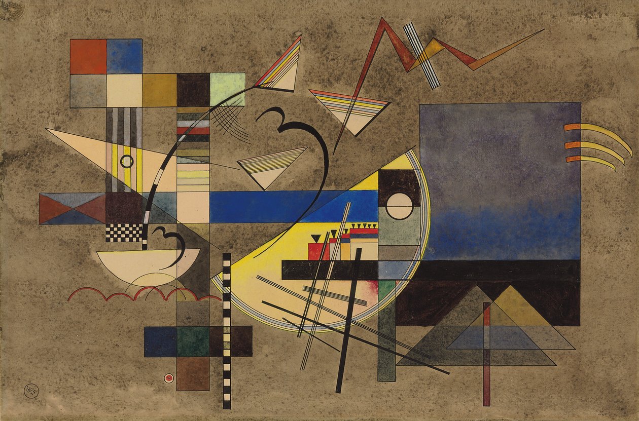 Solide III; Festes III - Wassily Kandinsky