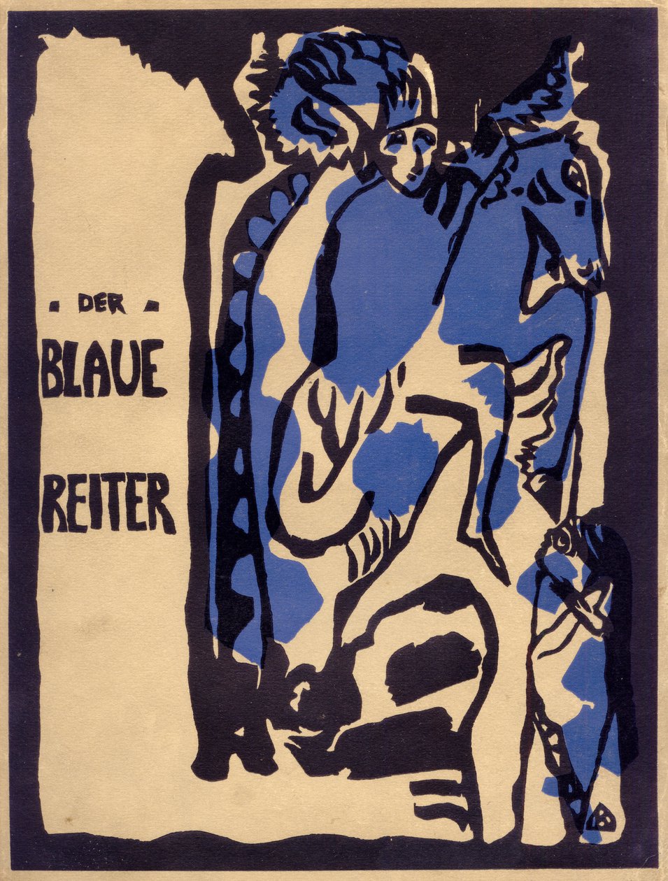 Le Cavalier Bleu, 1912 - Wassily Kandinsky