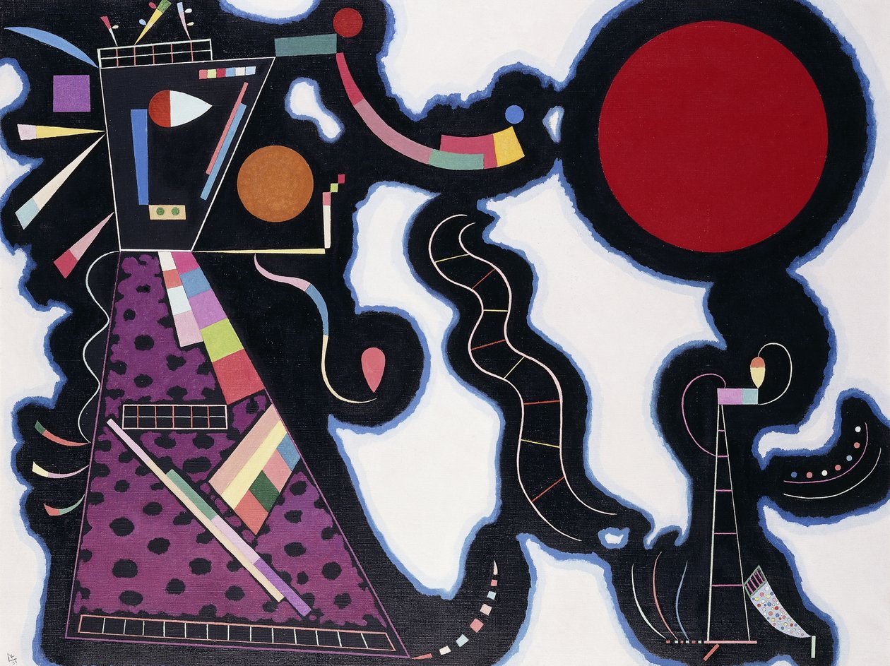 Le Cercle Rouge - Wassily Kandinsky