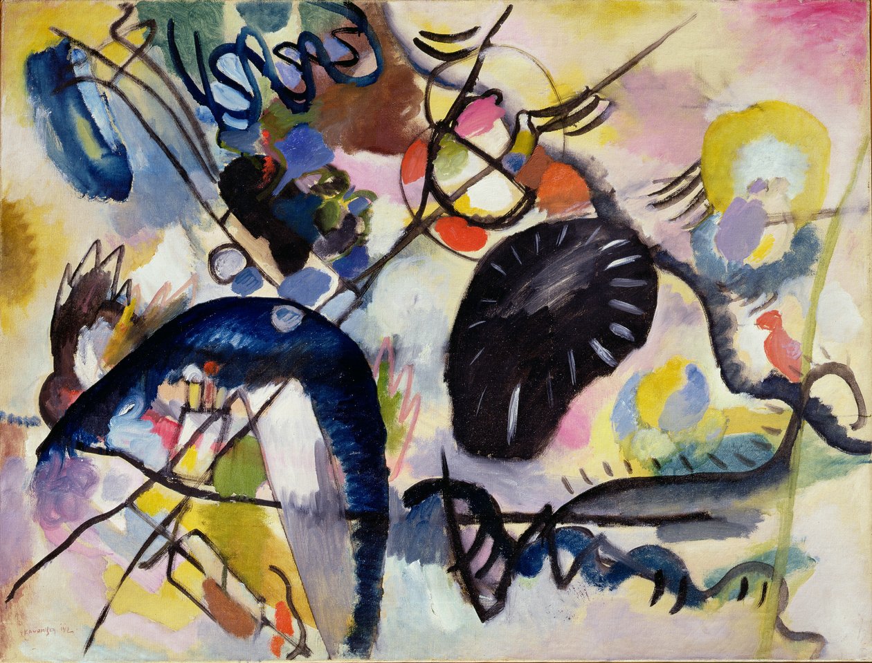 Crépuscule - Wassily Kandinsky