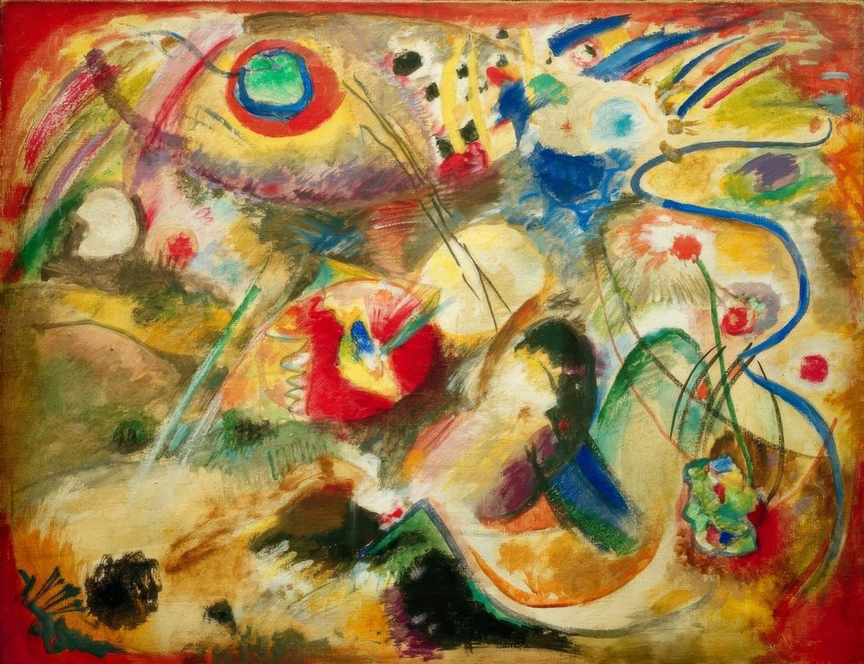 Image sans titre (Déluge) - Wassily Kandinsky