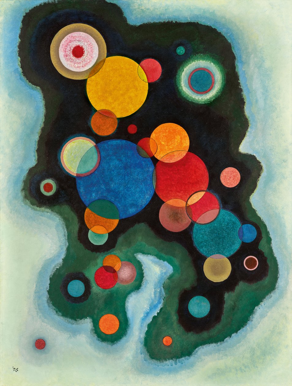 Vertiefte Regung, 1928 - Wassily Kandinsky