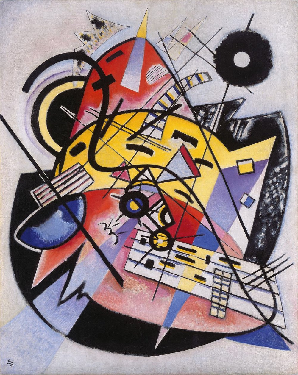 Point blanc (composition 248) - Wassily Kandinsky