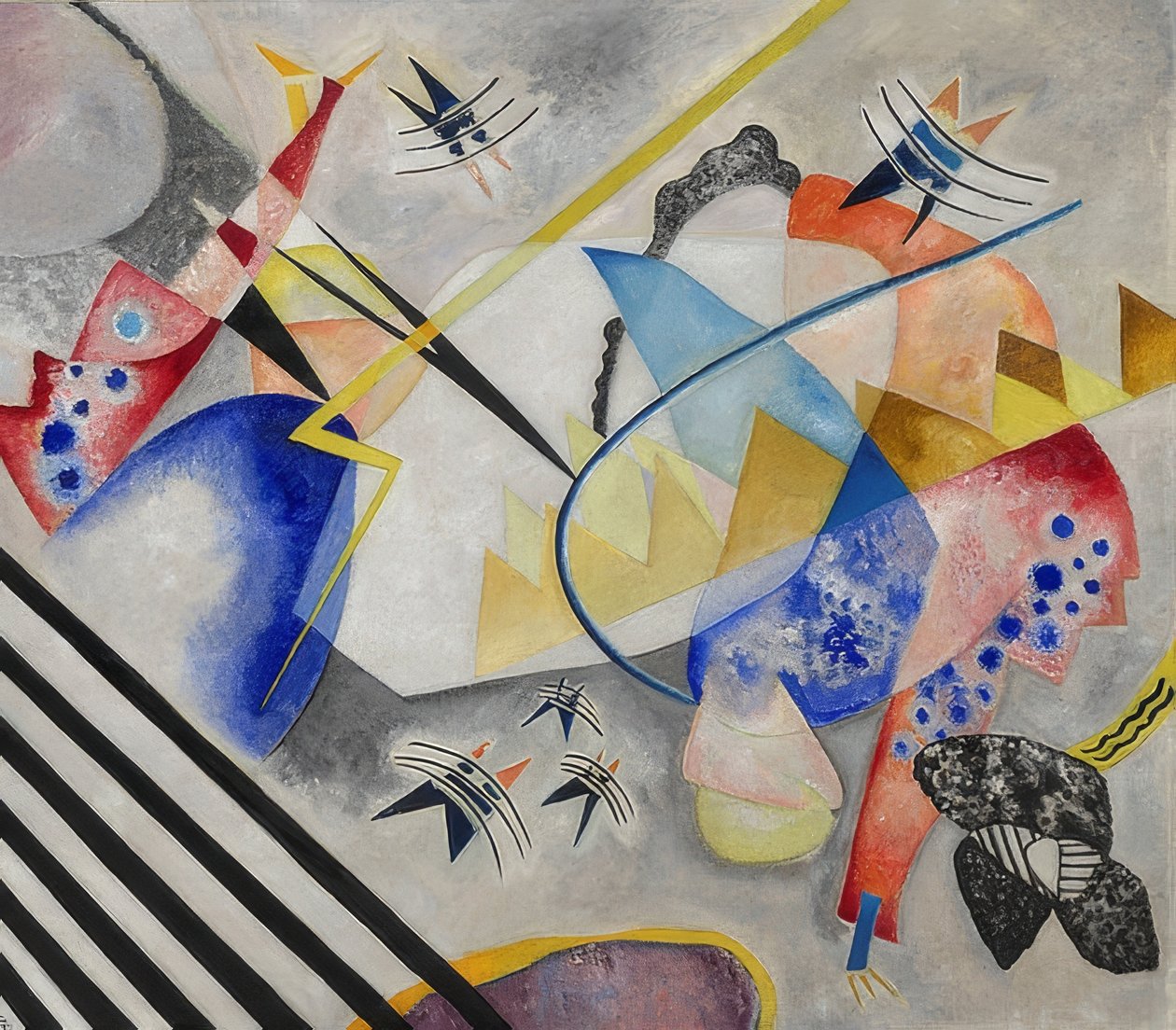 Centre blanc - Wassily Kandinsky