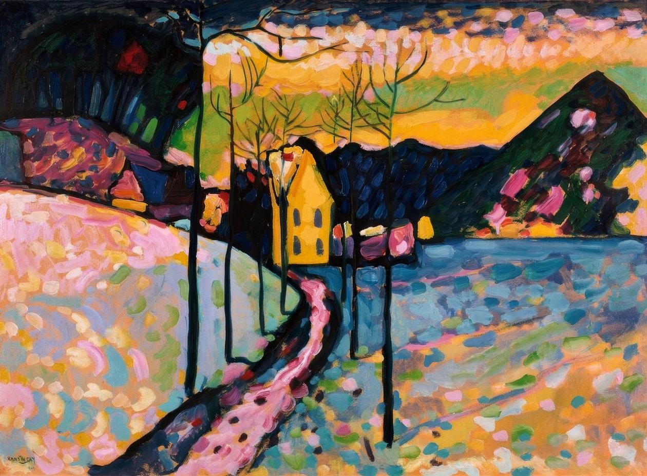 Hiver I – Kochel - Wassily Kandinsky