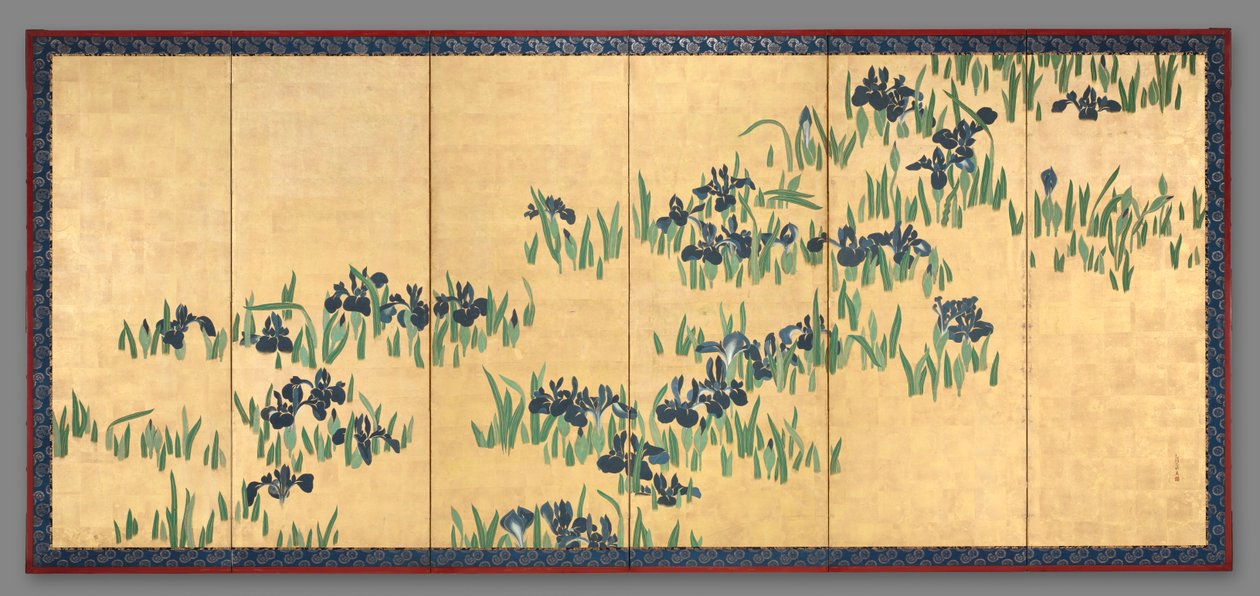 Iris, 1700s - Watanabe Shiko