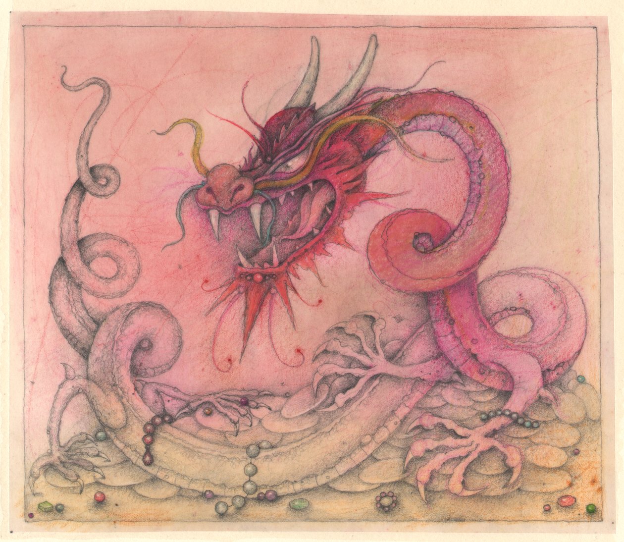 Wicked Dragon, 2000 (techniques mixtes) - Wayne Anderson