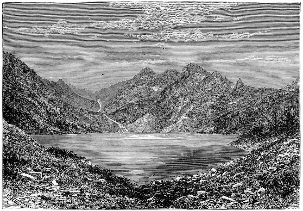 Le lac des poissons, Suisse - Weber
