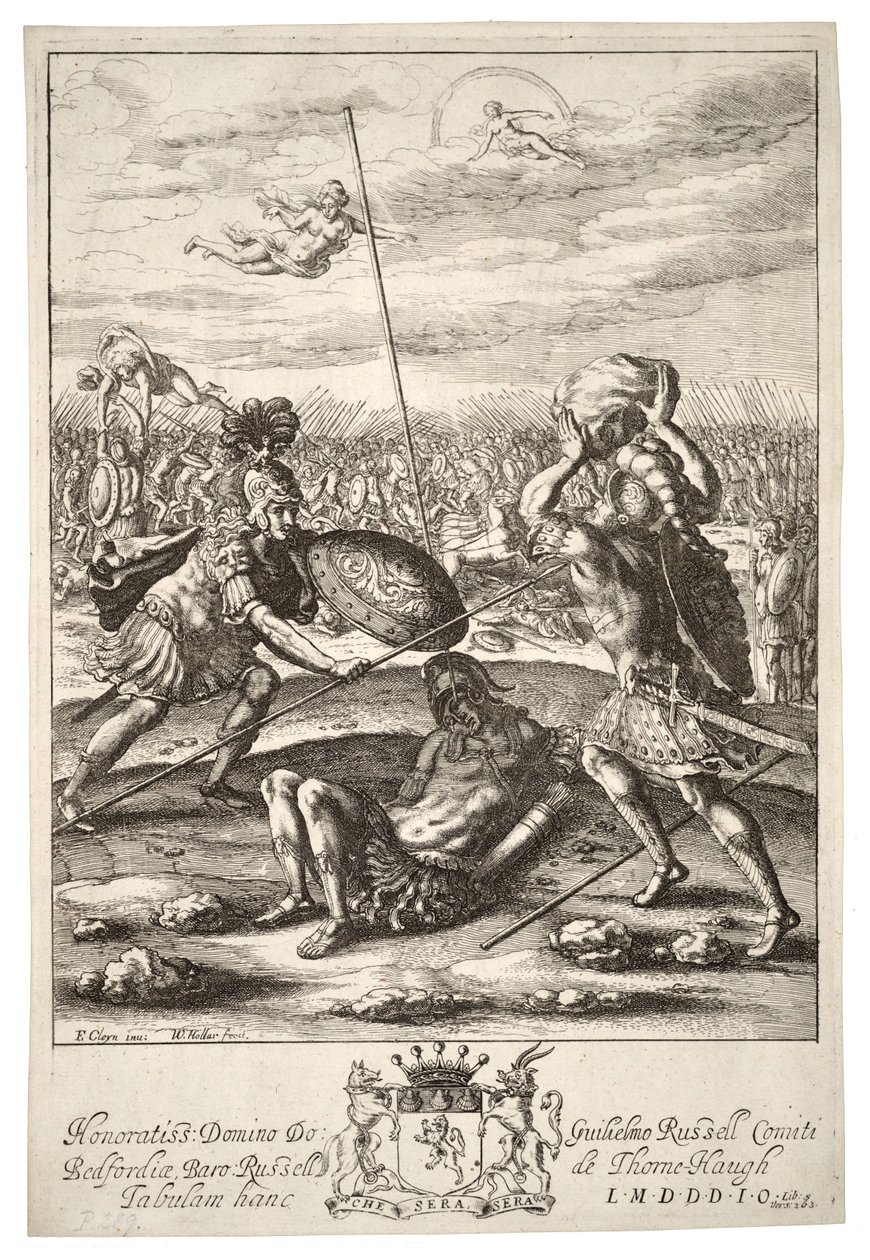 Énée et Diomède - Wenceslaus Hollar
