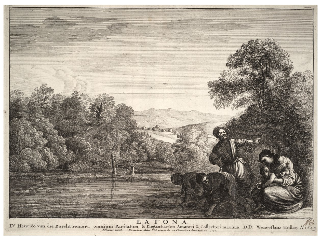 Latone - Wenceslaus Hollar