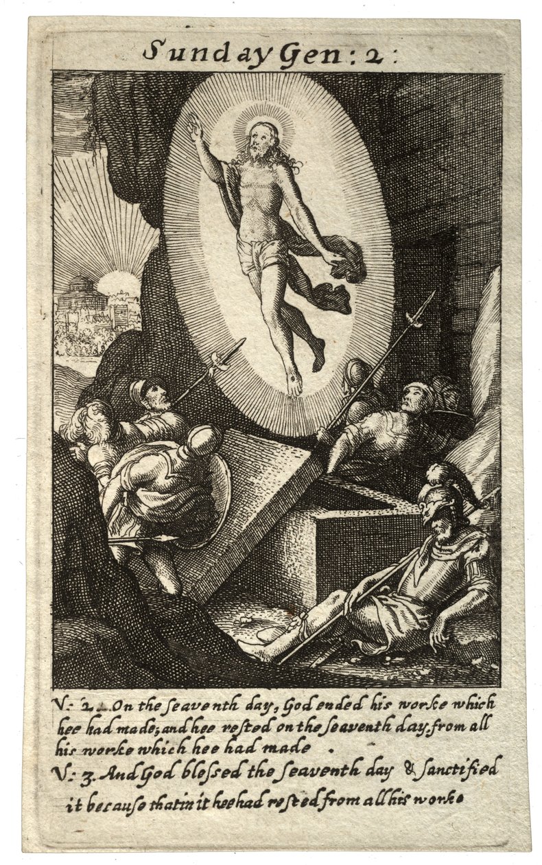 Dimanche. État 1 - Wenceslaus Hollar
