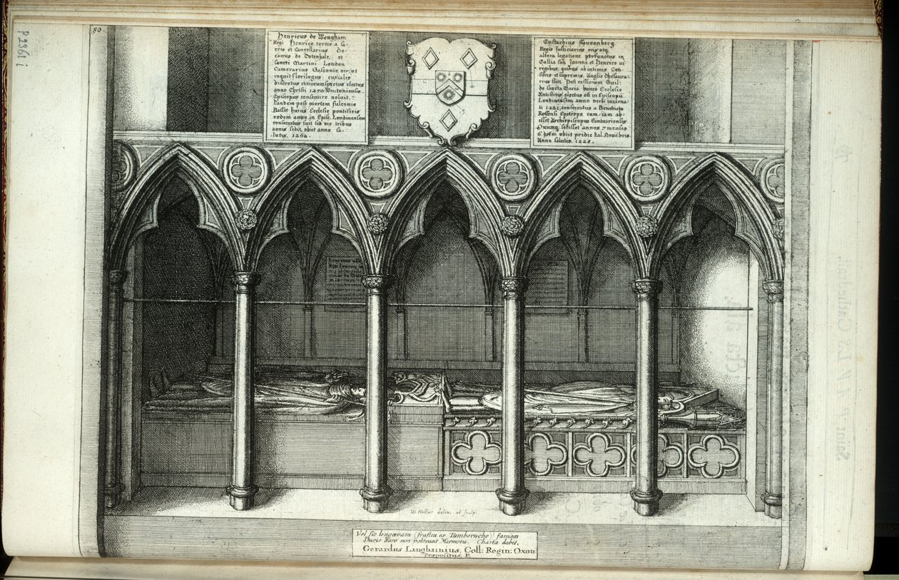 Wengham et Fauconberg. État 1 - Wenceslaus Hollar