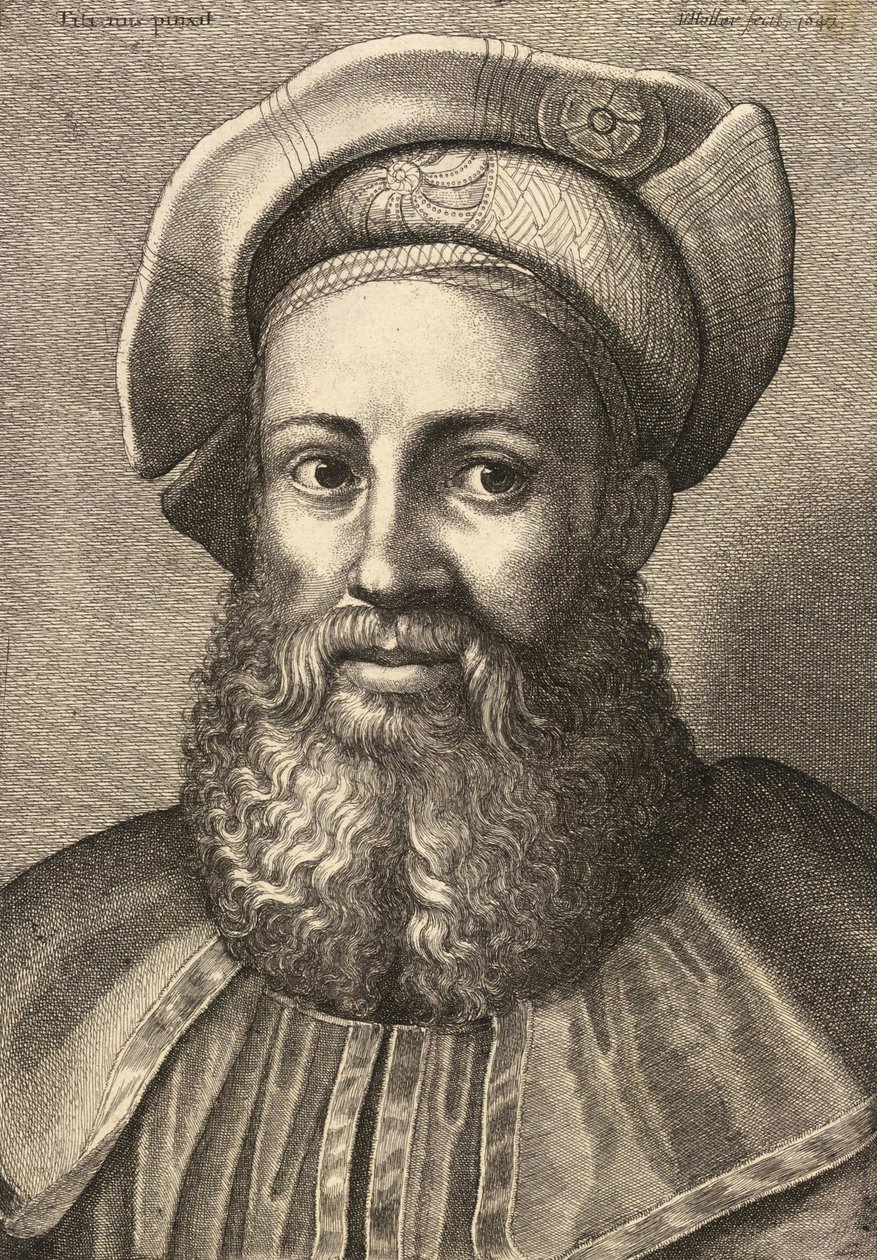Aretino. État 2 - Wenceslaus Hollar
