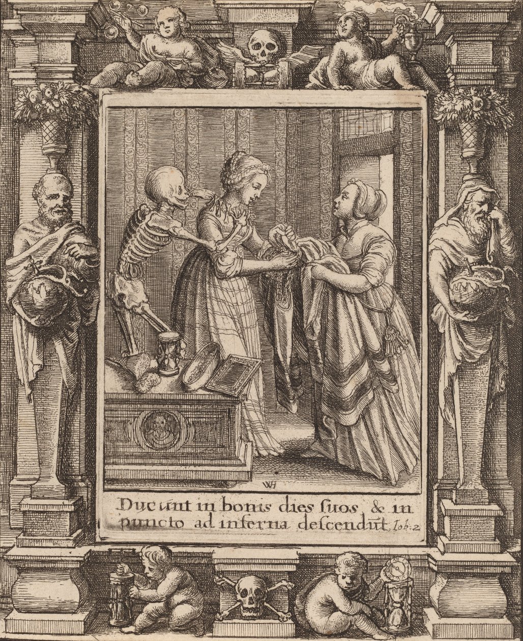 Mariée, 1651 - Wenceslaus Hollar