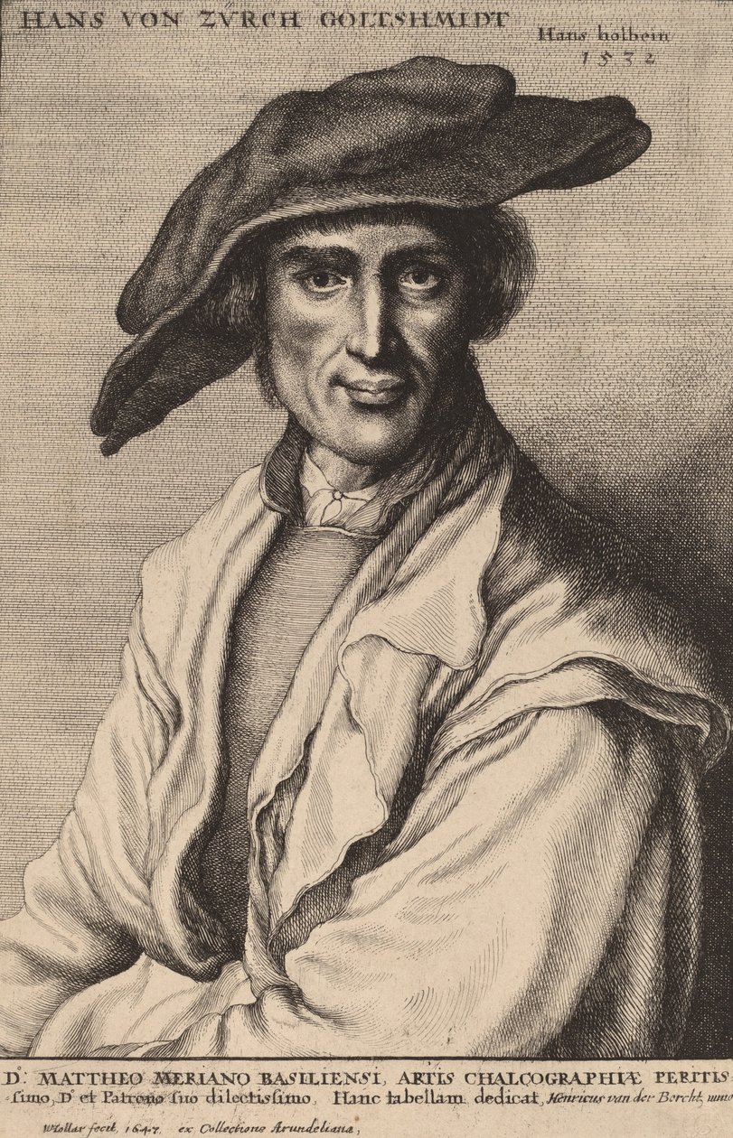 Hans von Zurch, Orfèvre, 1647 - Wenceslaus Hollar