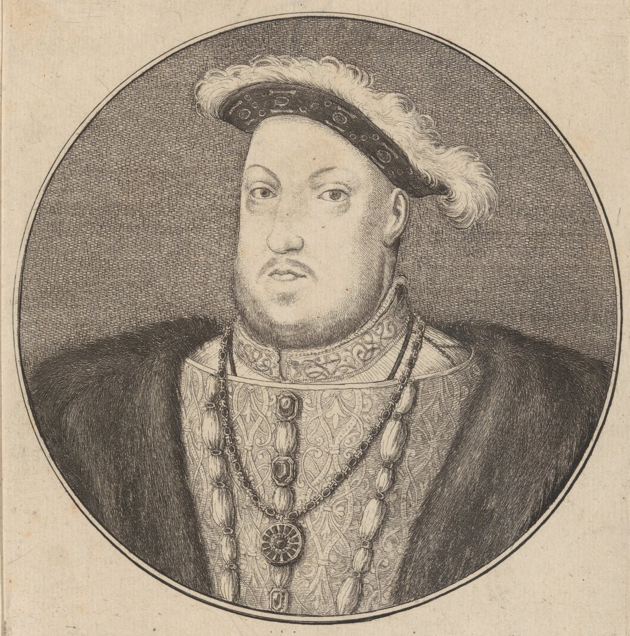Henricus VIII Angliae Rex etc., 1647 - Wenceslaus Hollar