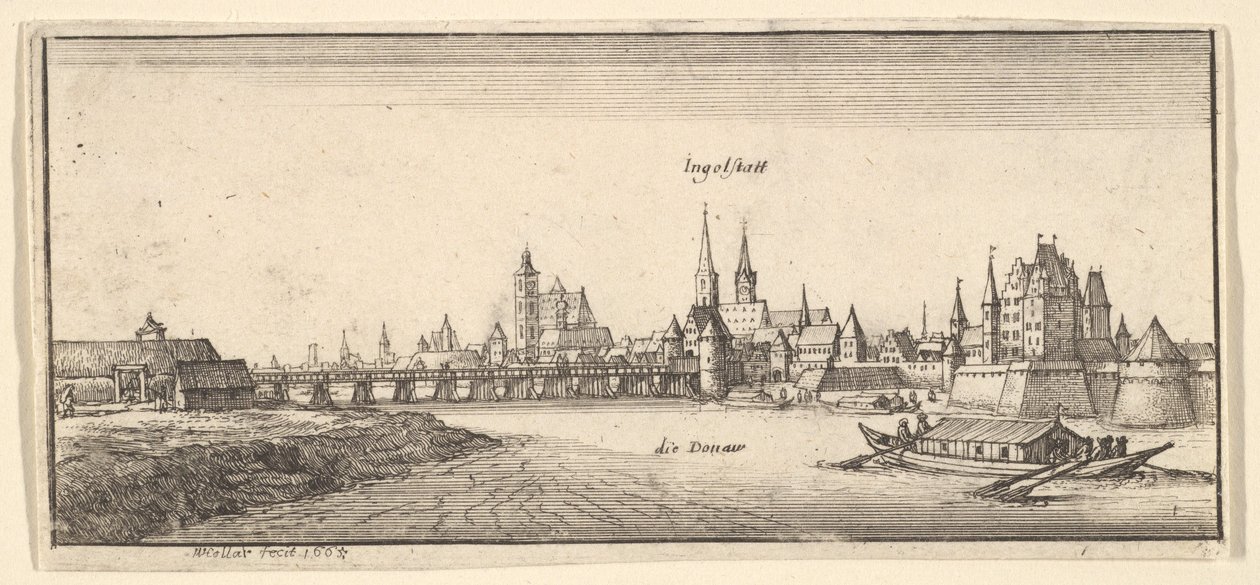 Ingolstadt, 1665 - Wenceslaus Hollar