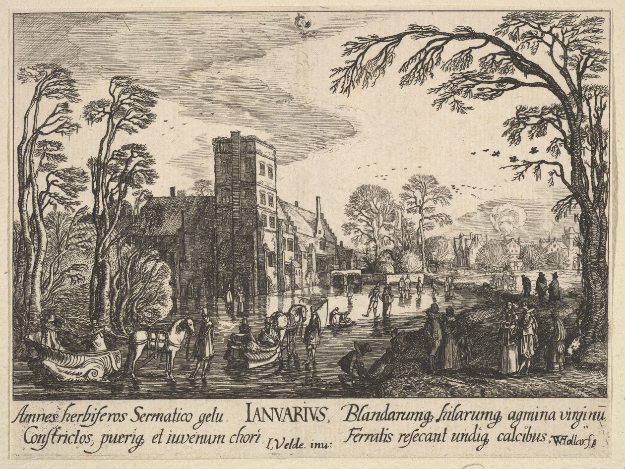 Janvier - Wenceslaus Hollar