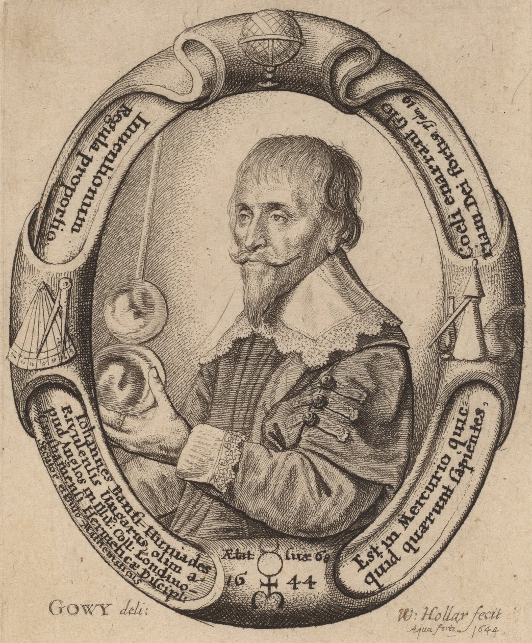 Johann Banfi Huniades - Wenceslaus Hollar