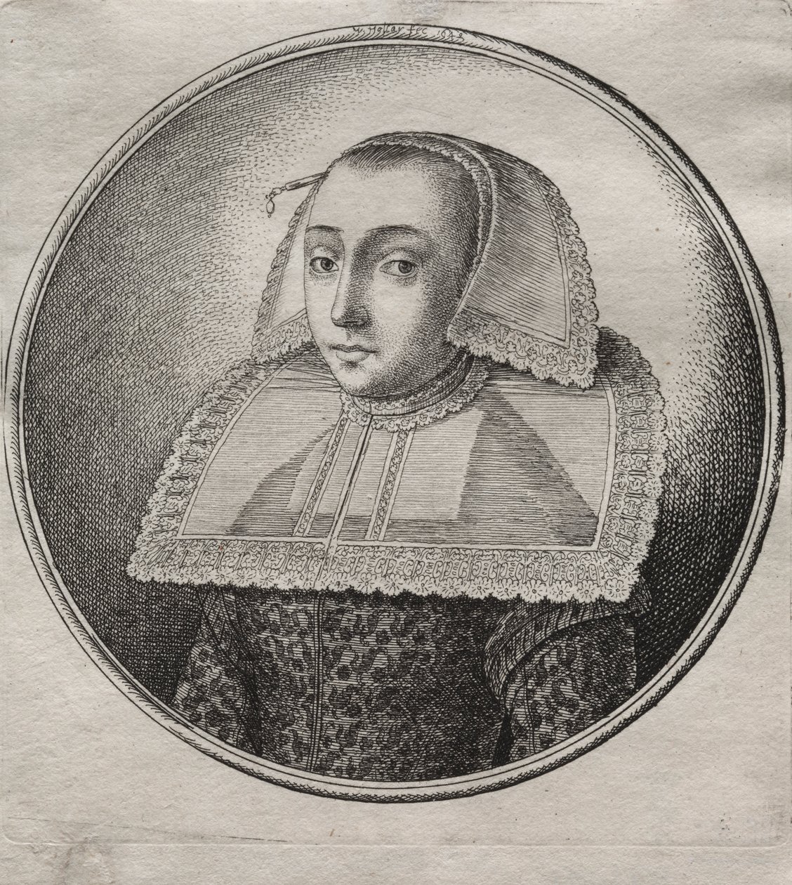 Femme de marchand de Hanan - Wenceslaus Hollar