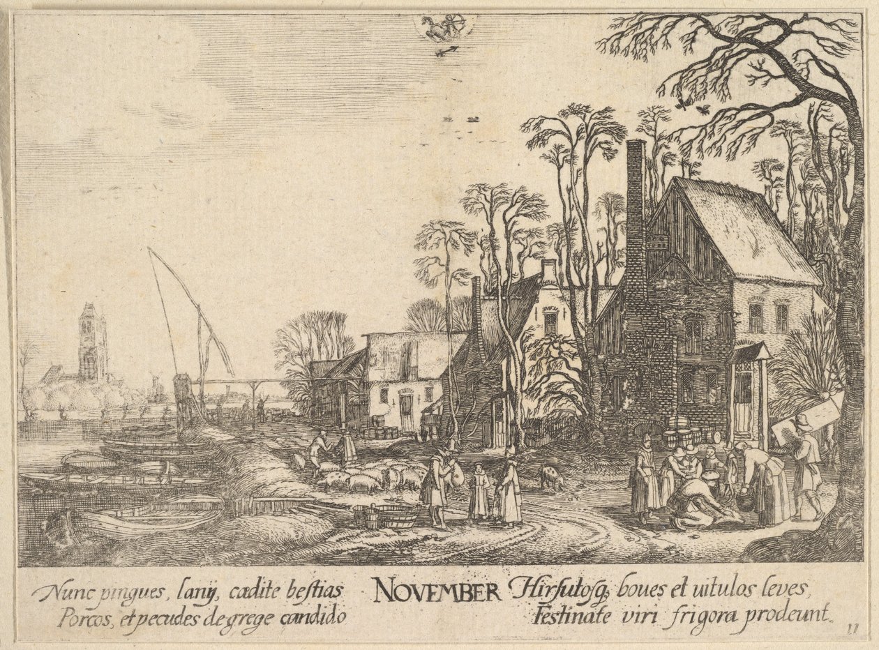 Novembre, 1628-29 - Wenceslaus Hollar