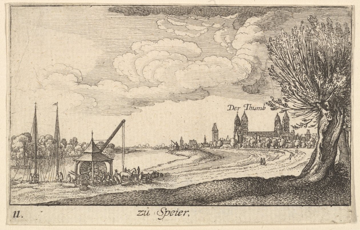 Speyer - Wenceslaus Hollar