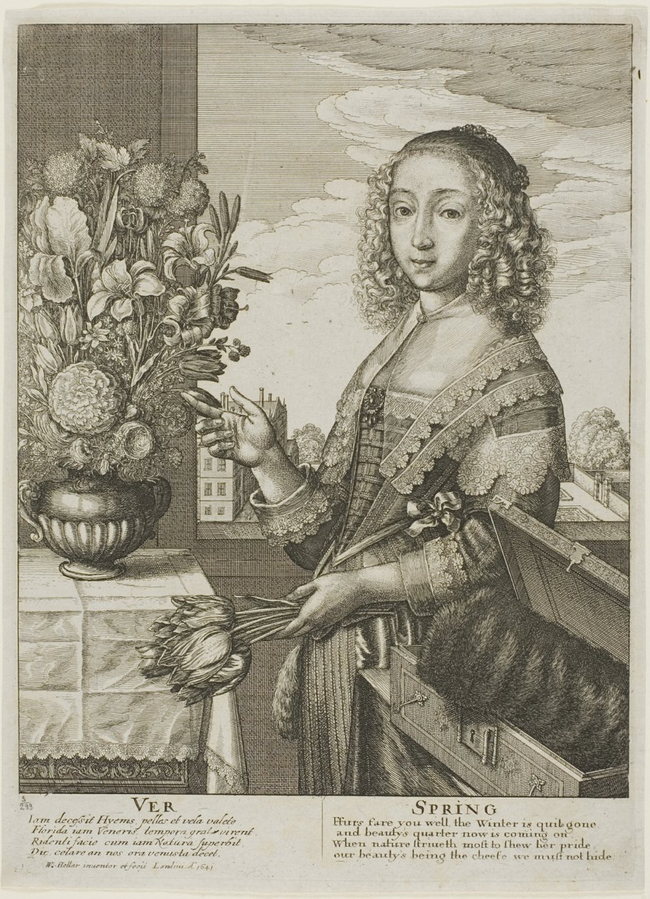 Printemps - Wenceslaus Hollar