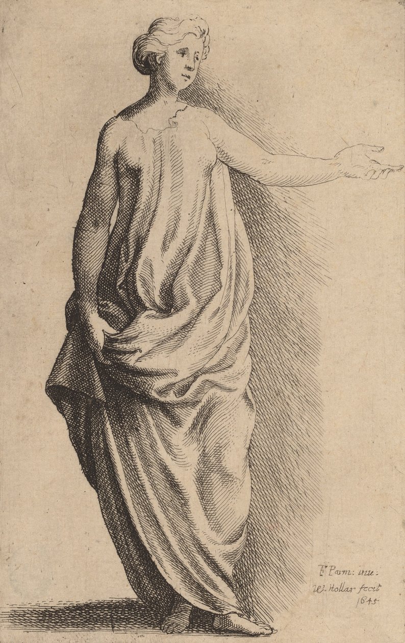 Figure Debout - Wenceslaus Hollar