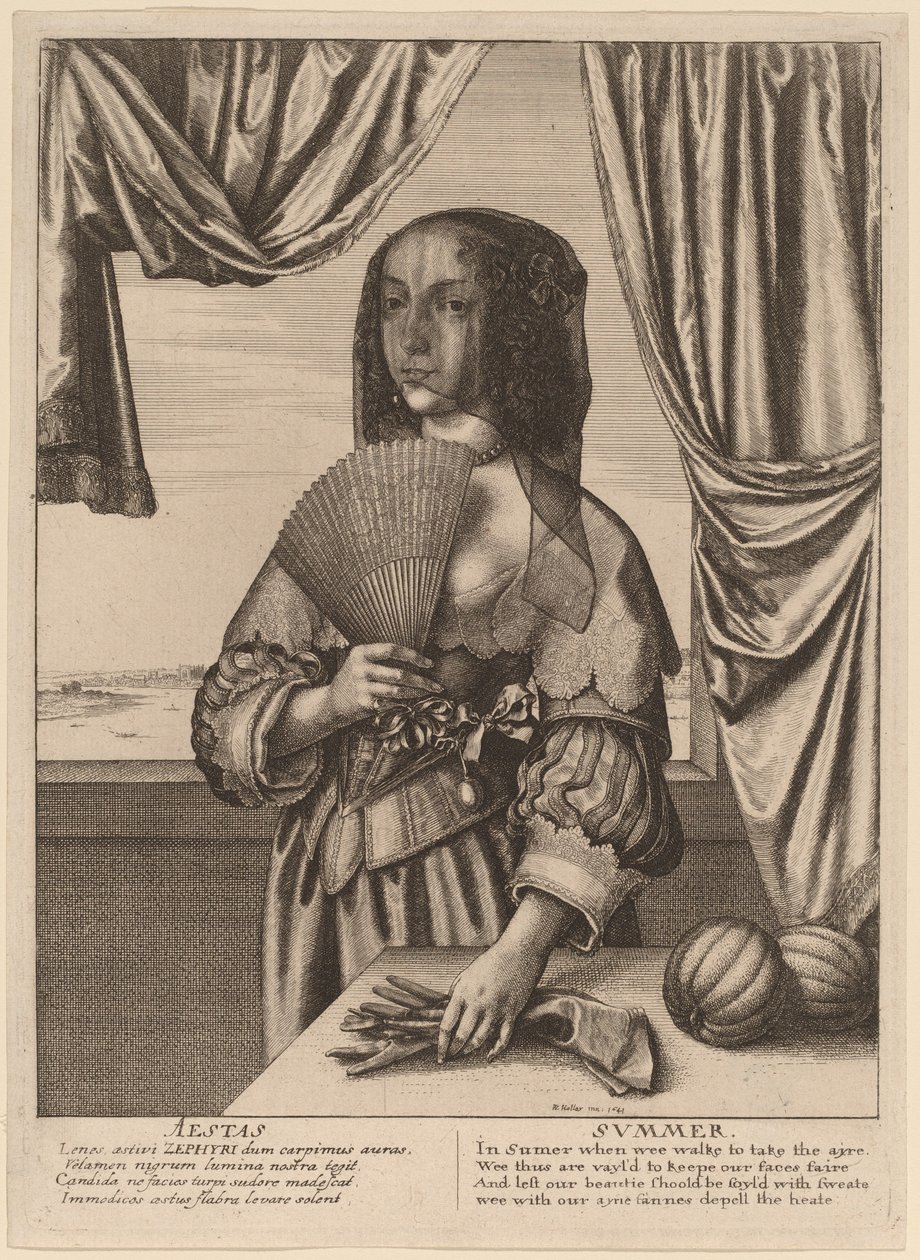 Été - Wenceslaus Hollar