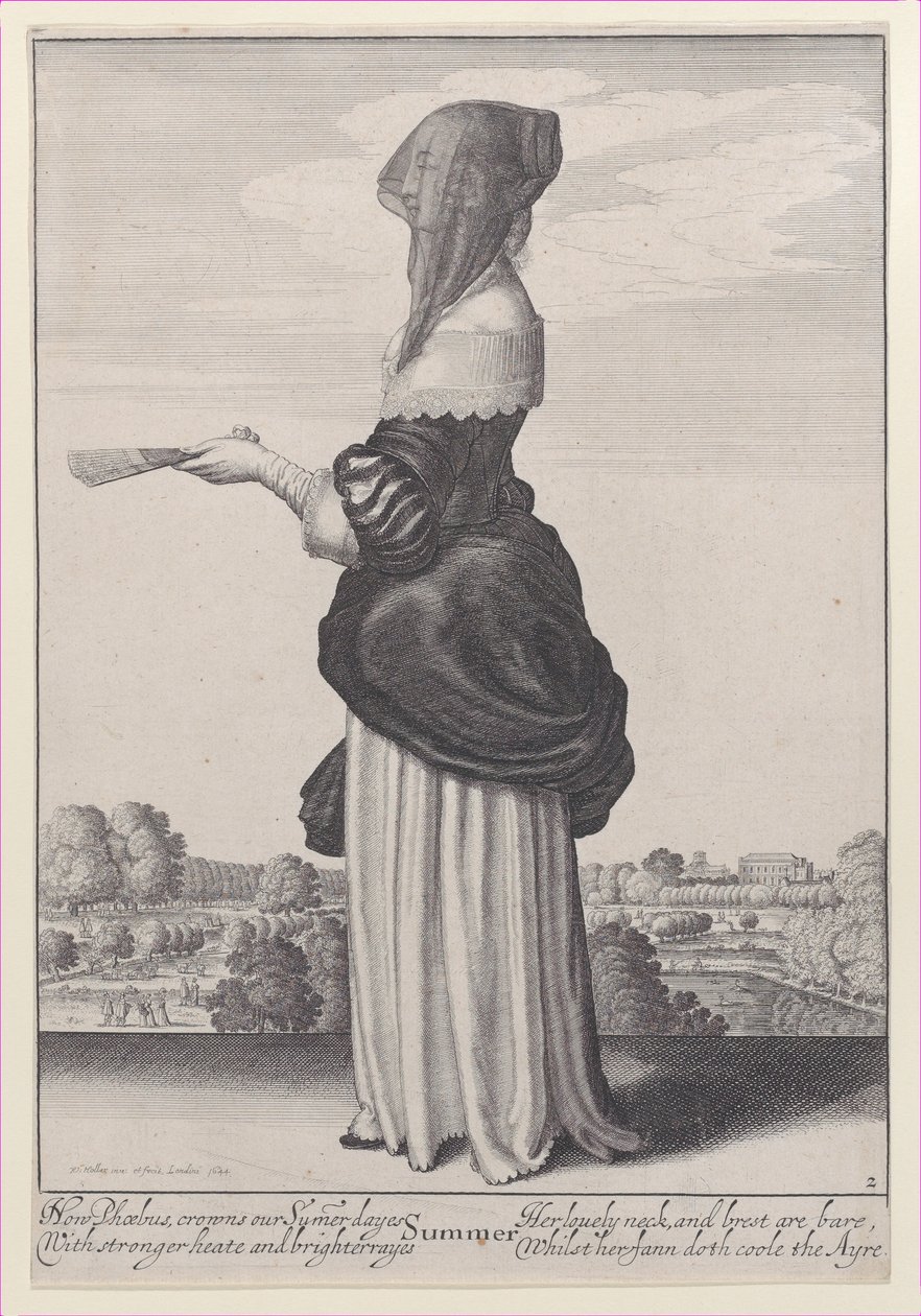 Été, des Saisons, 1643-44 - Wenceslaus Hollar