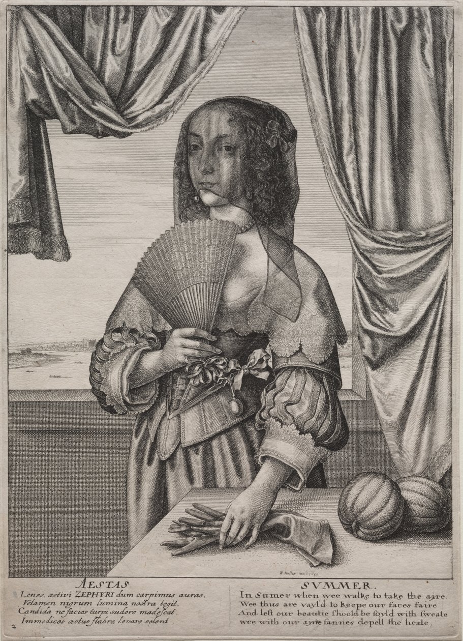 Les Quatre Saisons - Wenceslaus Hollar
