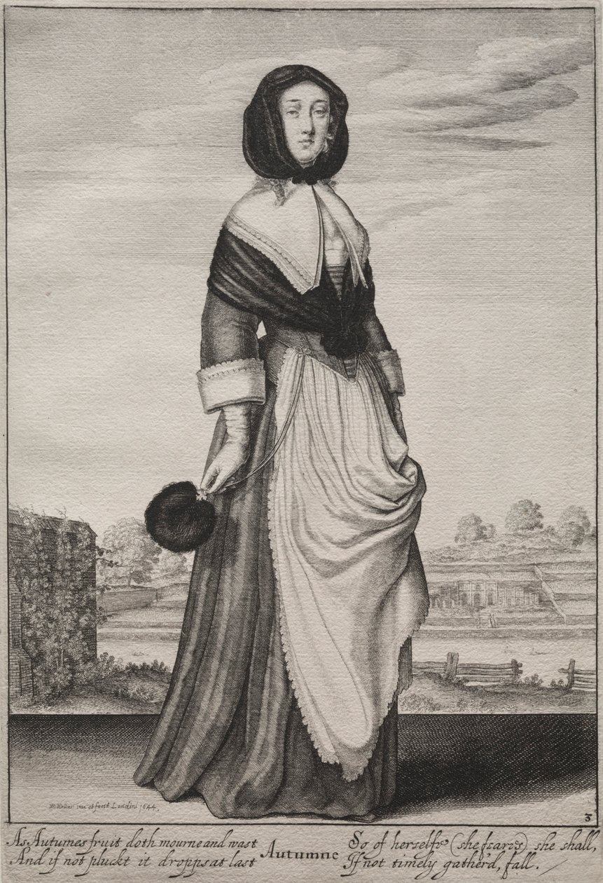 Les Saisons : Automne, 1643-1644 - Wenceslaus Hollar