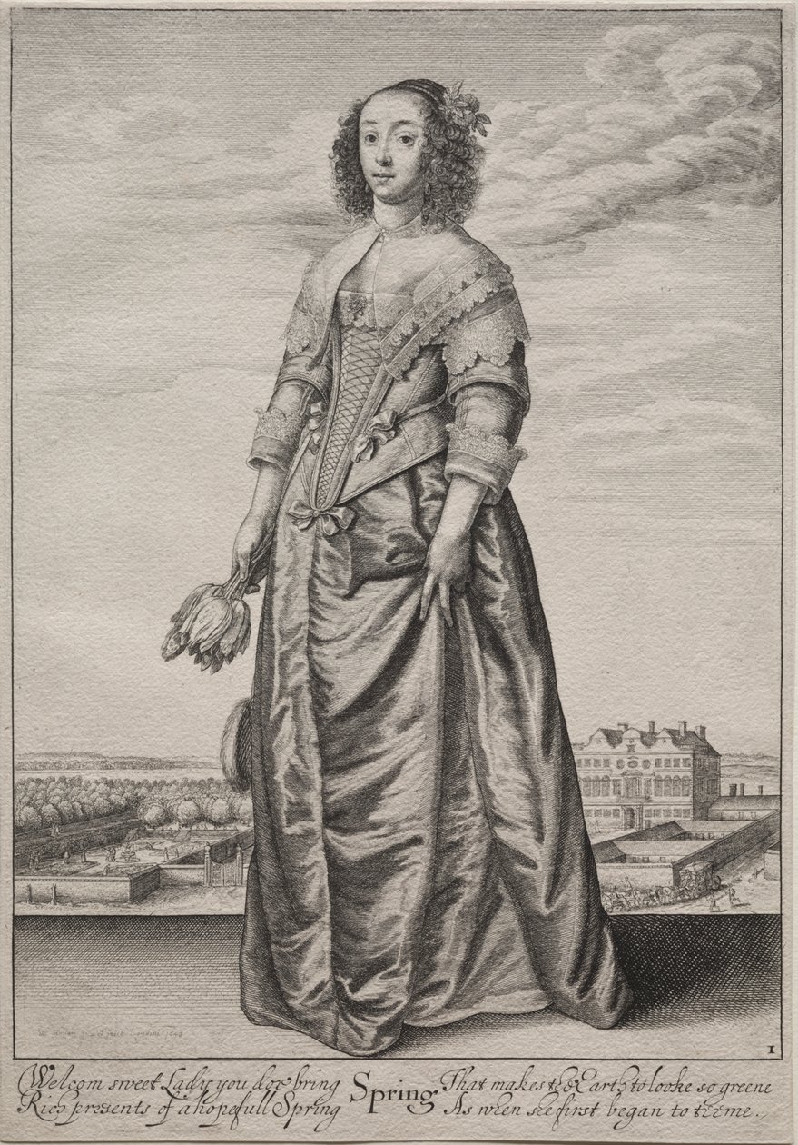 Les Saisons : Printemps - Wenceslaus Hollar