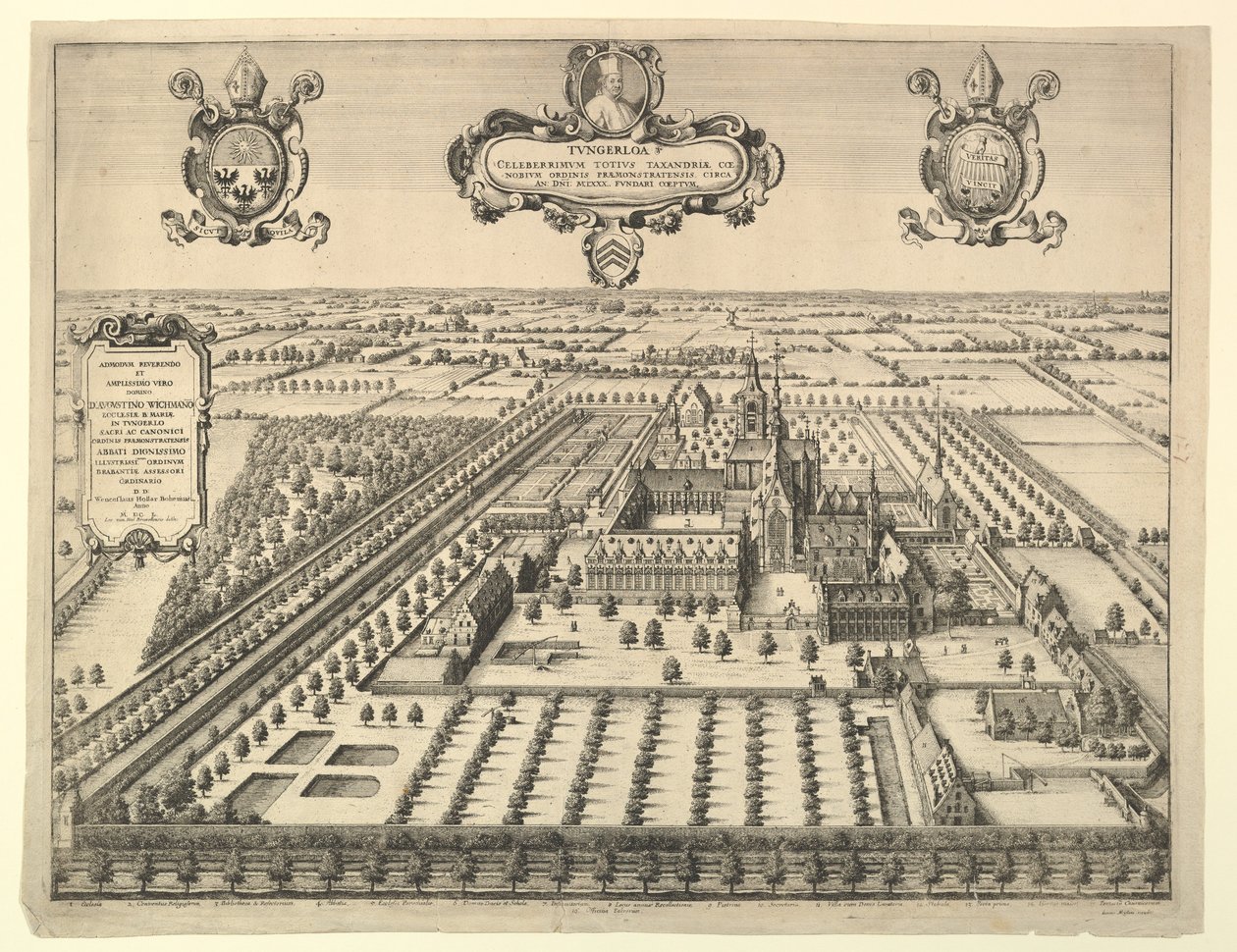 Tongerloo, 1659 - Wenceslaus Hollar