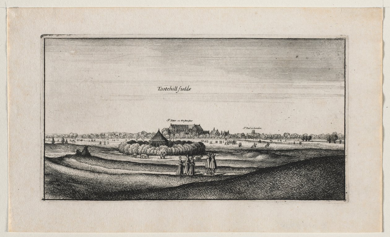 Tothill Fields - Wenceslaus Hollar