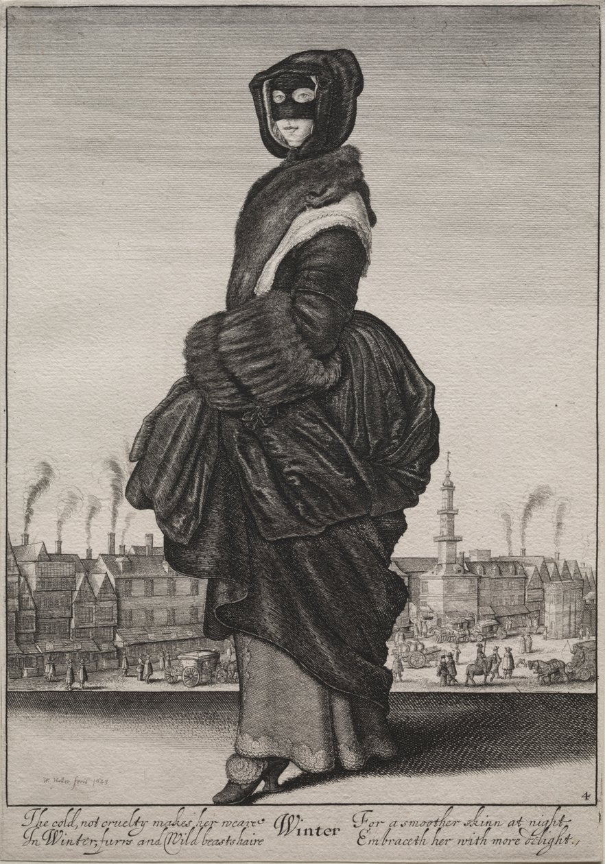 Hiver - Wenceslaus Hollar
