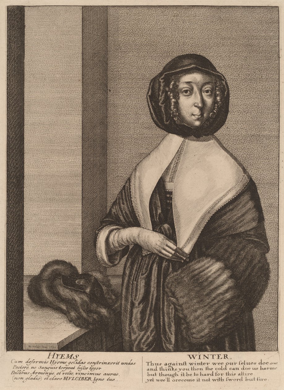 Hiver, 1641 - Wenceslaus Hollar
