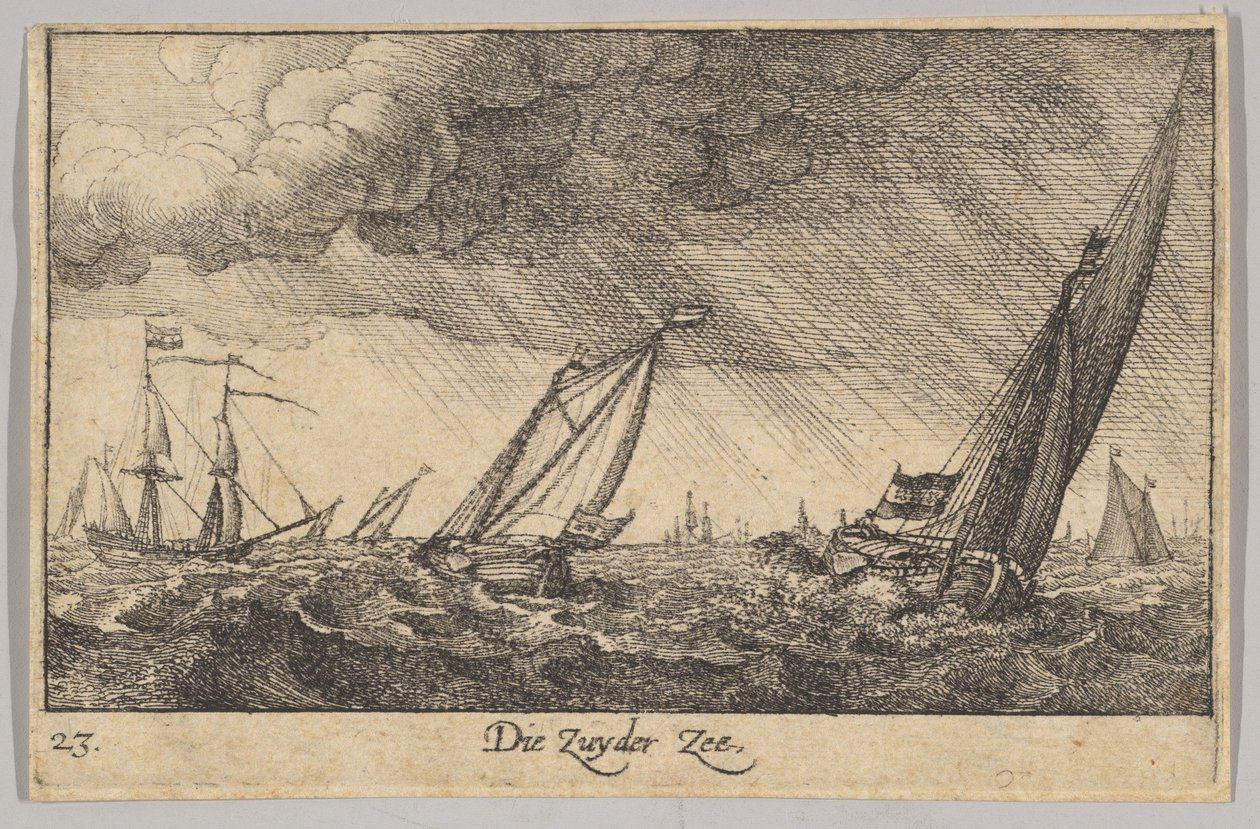 Zuyder Zee - Wenceslaus Hollar